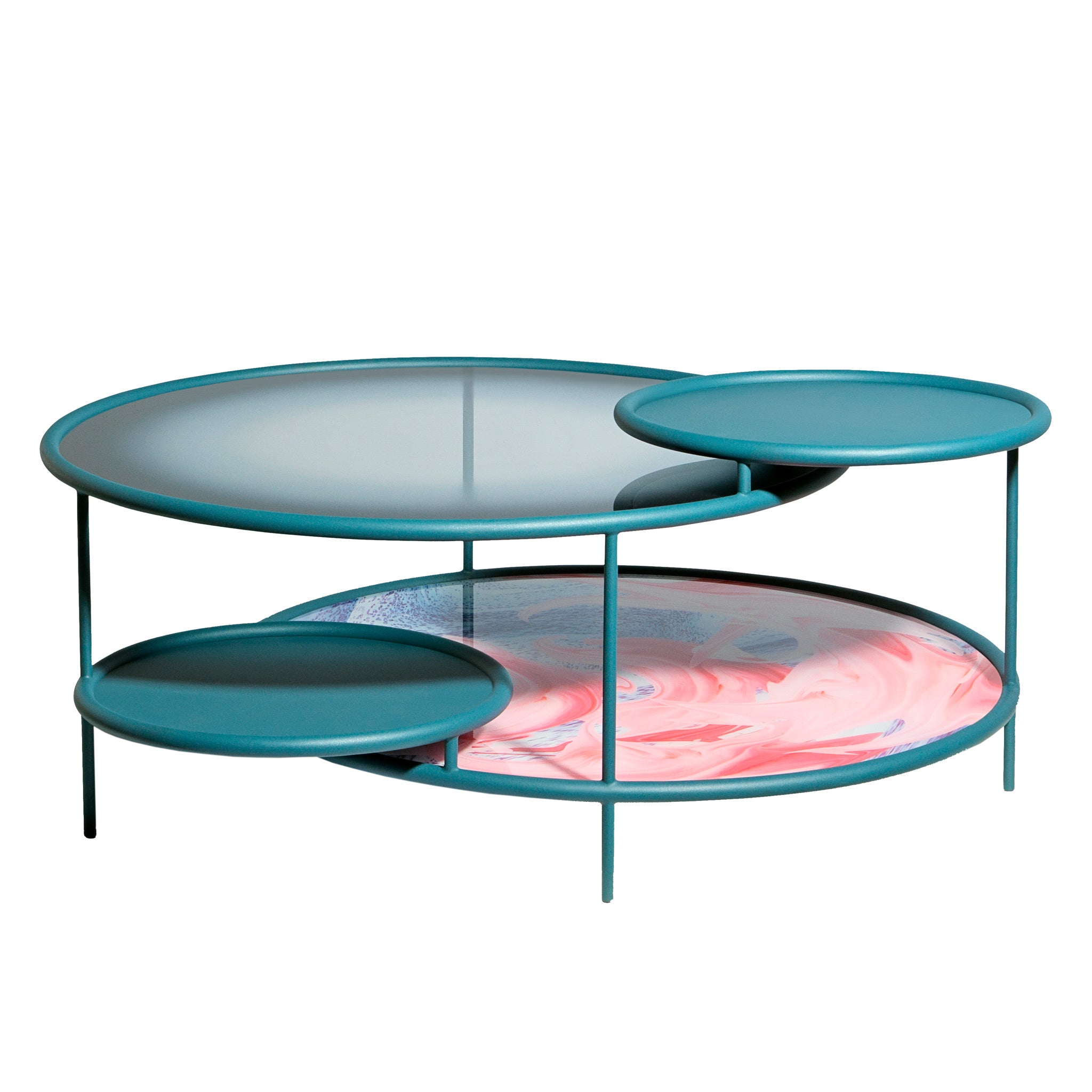 Driade 'Sangaku' Coffee Table - Black by Elena Salmistraro