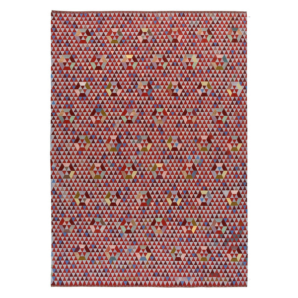 Golran 1898 Trianglehex Sweet Pink Rug by Bertjan Pot