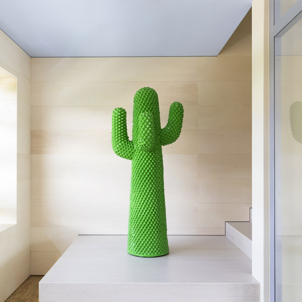 Gufram 'Another Green' Cactus Coat Stand Detail Roomset