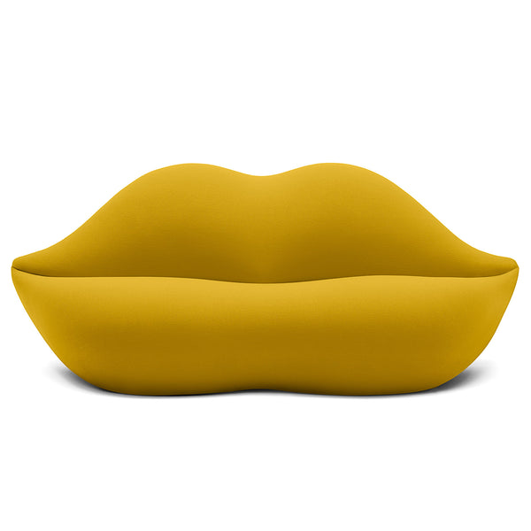Gufram Bocca Unlimited Sofa by Studio 65 Yellow