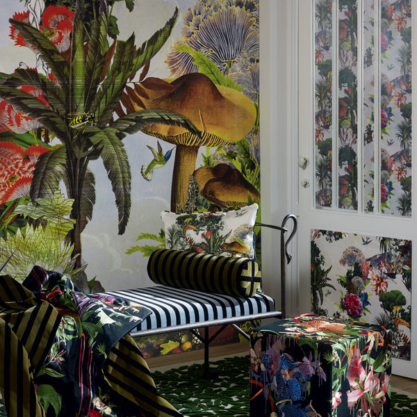 Christian Lacroix 'Jardin des Reves Panoramic' Wallpaper Roomset