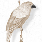 Kit Miles 'Pendants & Ornamental Birds' Wallpaper Stone Detail