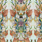 Kit Miles 'Ultraviolet Garden' Wallpaper Blue / Gold