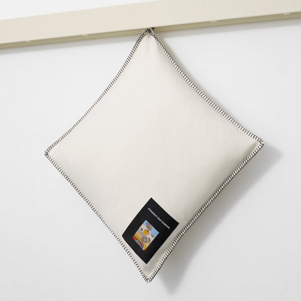 Lambswool Large Cushion - Off White