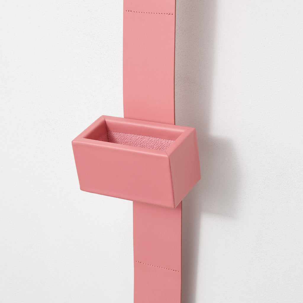 Kvadrat / Raf Simons 'Leather Accessory Box' - Small Pink In-Situ