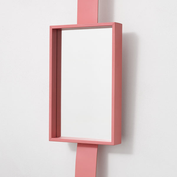 Kvadrat / Raf Simons 'Leather Mirror Tray' Pink Hanging