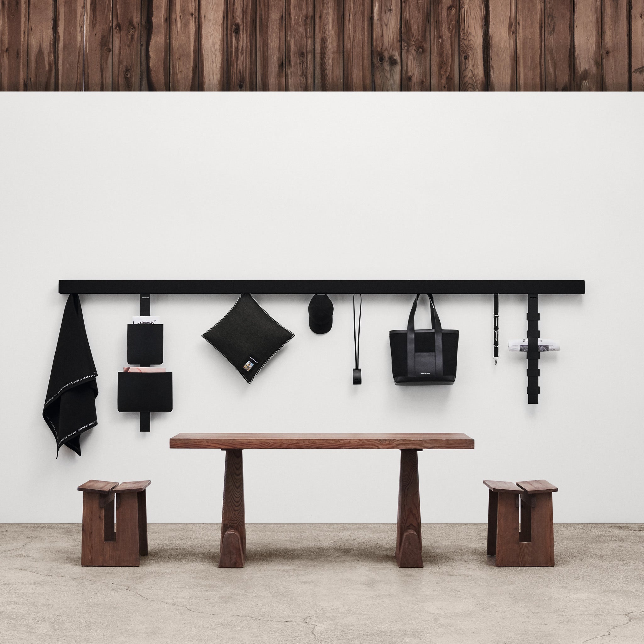 Kvadrat / Raf Simons 'Leather Mirror Tray' Room Scene