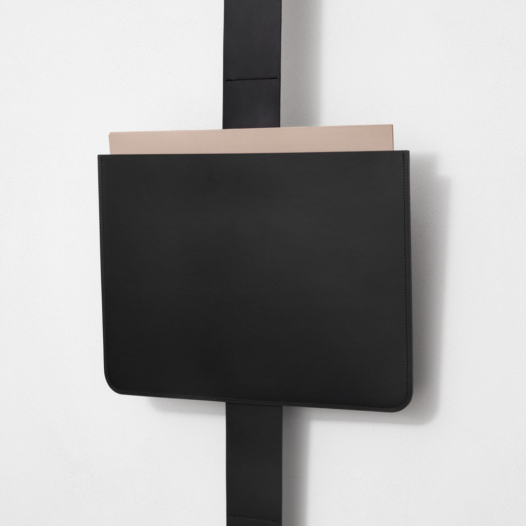 Kvadrat / Raf Simons 'Leather Sleeve' - Large Black In-Situ