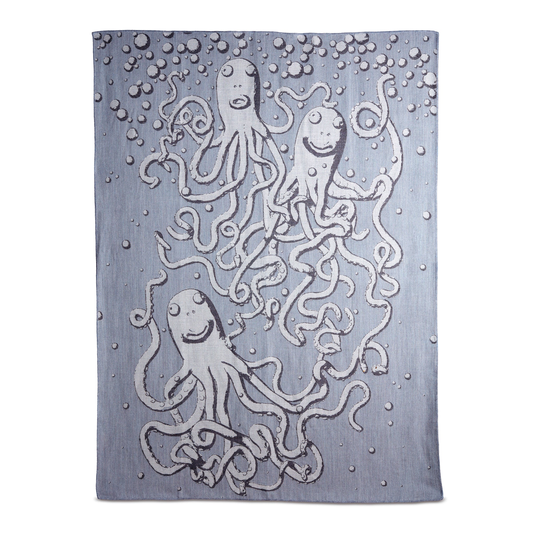 L'Objet x Haas Brothers 'Celestial Octopus' Throw Flat