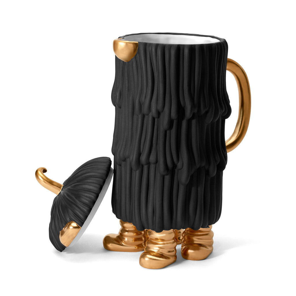L'Objet x Haas Brothers 'Djuna' Coffee & Tea Pot - Black Lid Off
