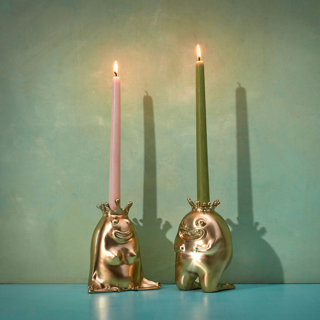 L'Objet x Haas Brothers 'King & Queen' Candlesticks (Set of 2) Mood