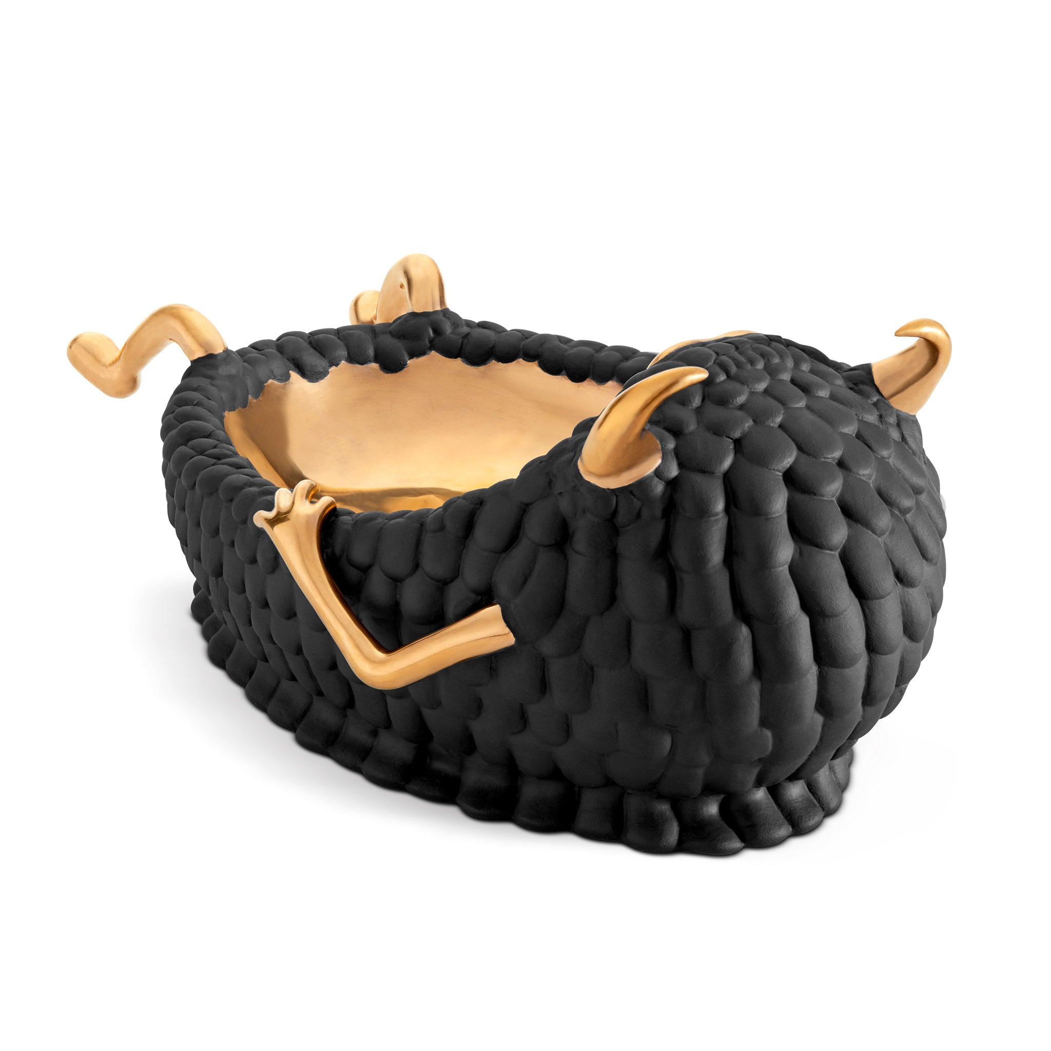 L'Objet x Haas Brothers Lazy Susan Catchall - Black Back