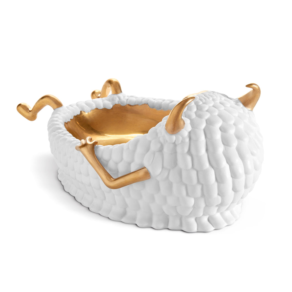 L'Objet x Haas Brothers 'Lazy Susan' Catchall - White Back
