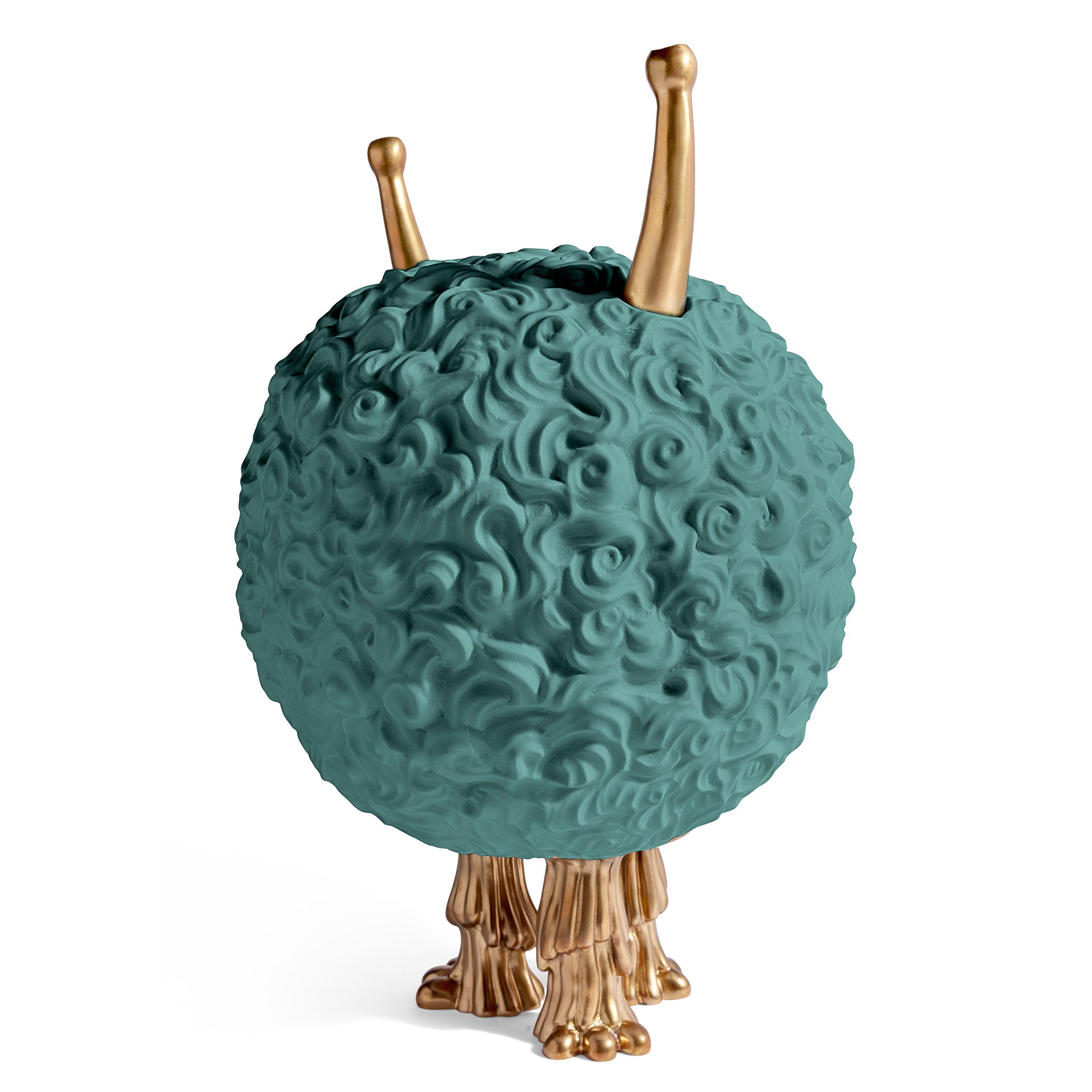 L'Objet x Haas Brothers 'Monster' Incense Burner - Celadon Back