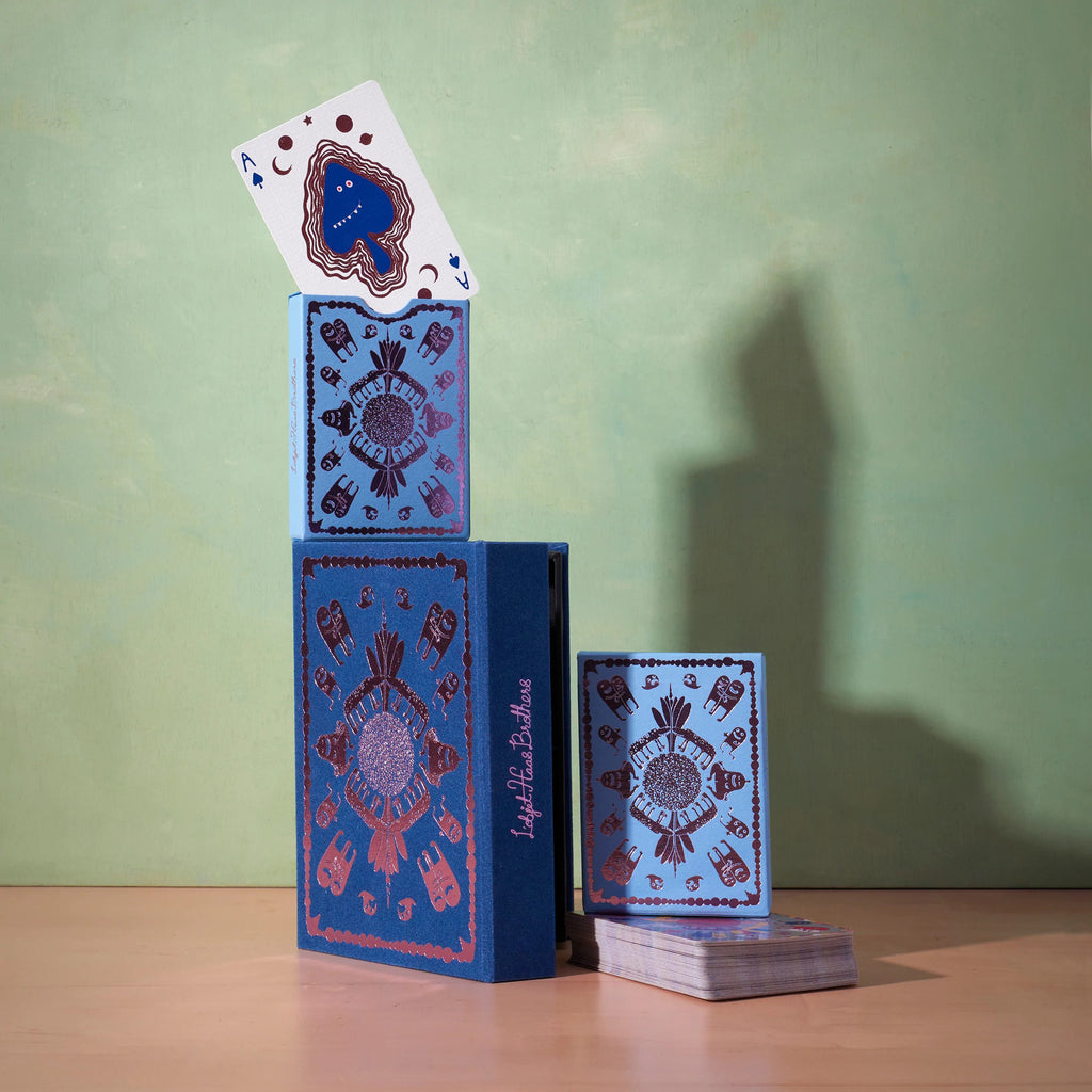 L'Objet x Haas Brothers 'Playing Cards' Set of 2 Mood Stacked