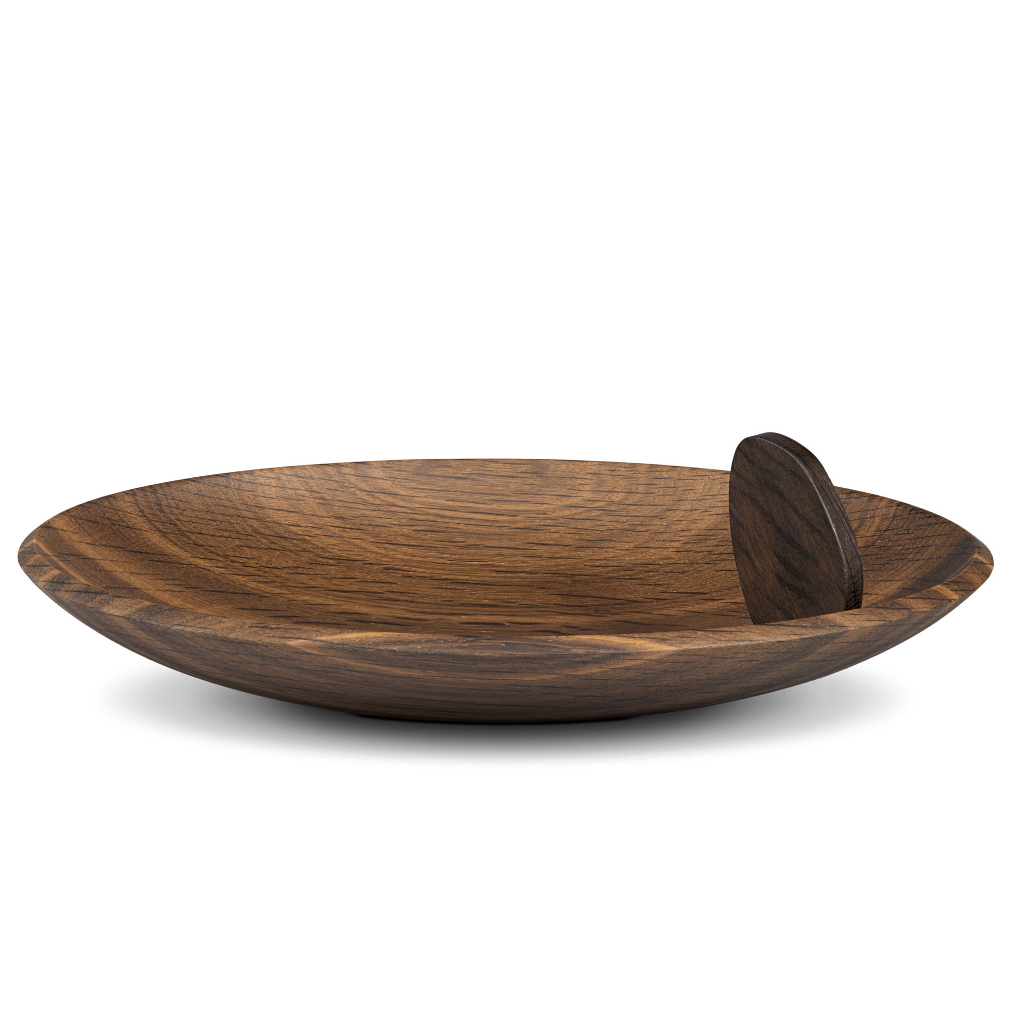 L'Objet x Kelly Behun 'Leaf' Oval Bowl - Smoked Oak