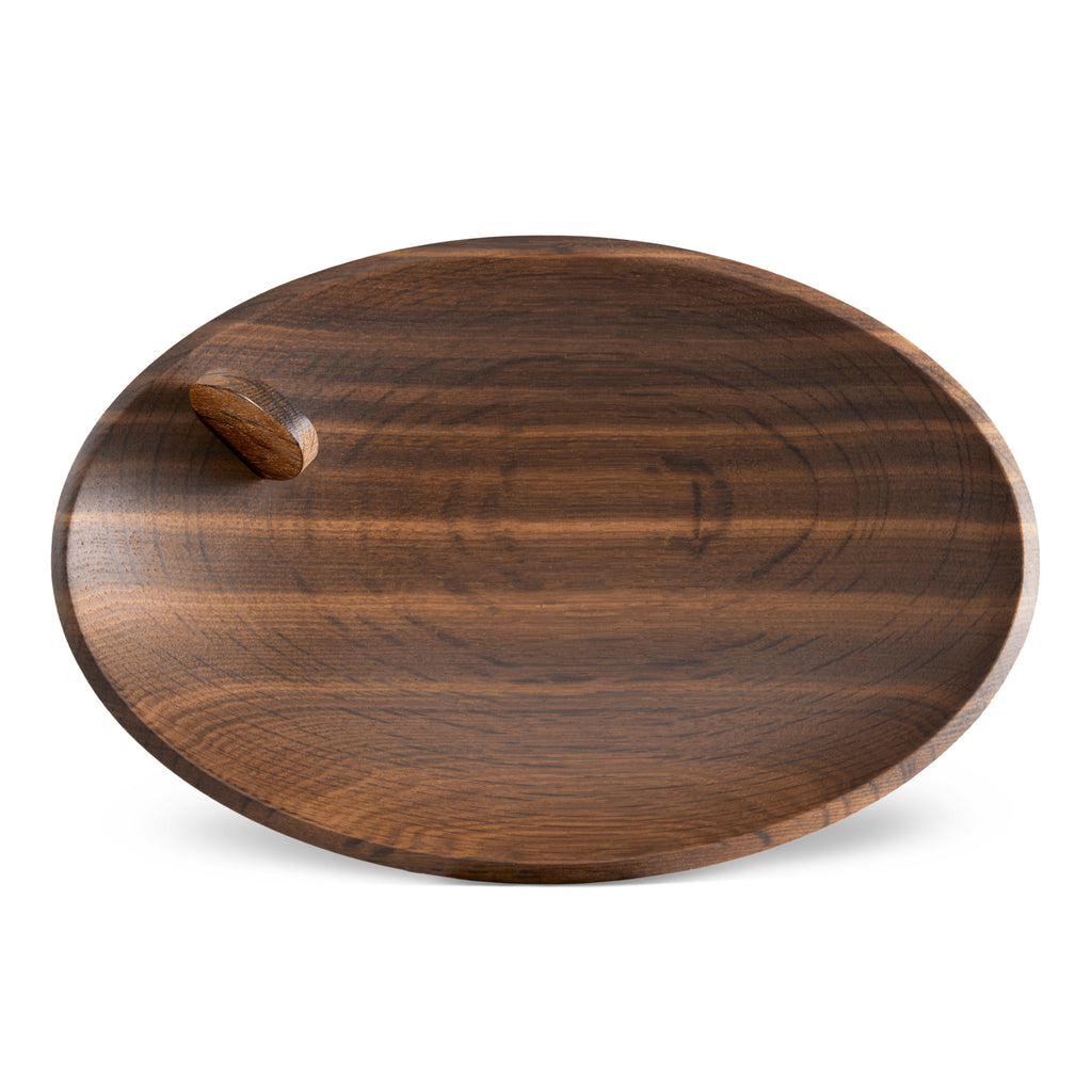 L'Objet x Kelly Behun 'Leaf' Oval Bowl - Smoked Oak Top