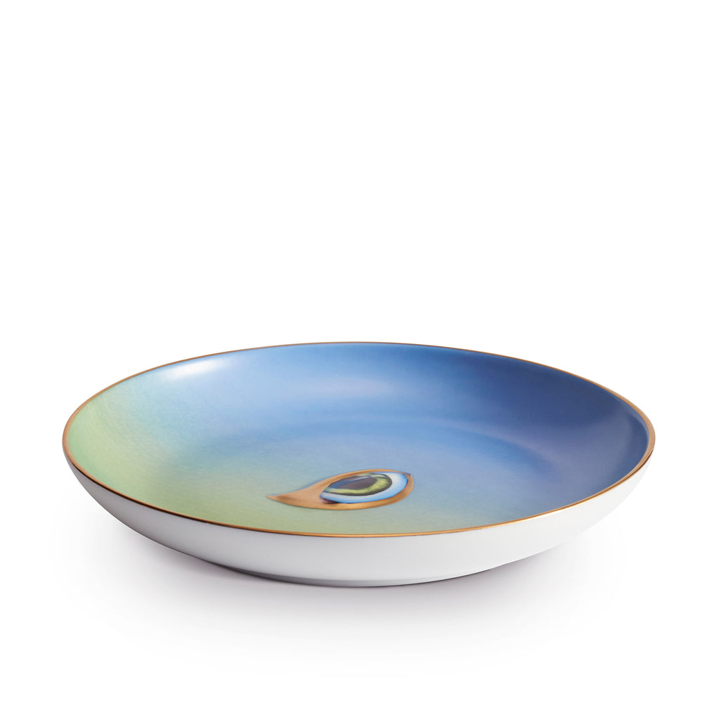 L'Objet 'Lito' Eye Canape Plate - Blue/Green Top