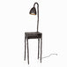 Plain Clay Table with Light Black