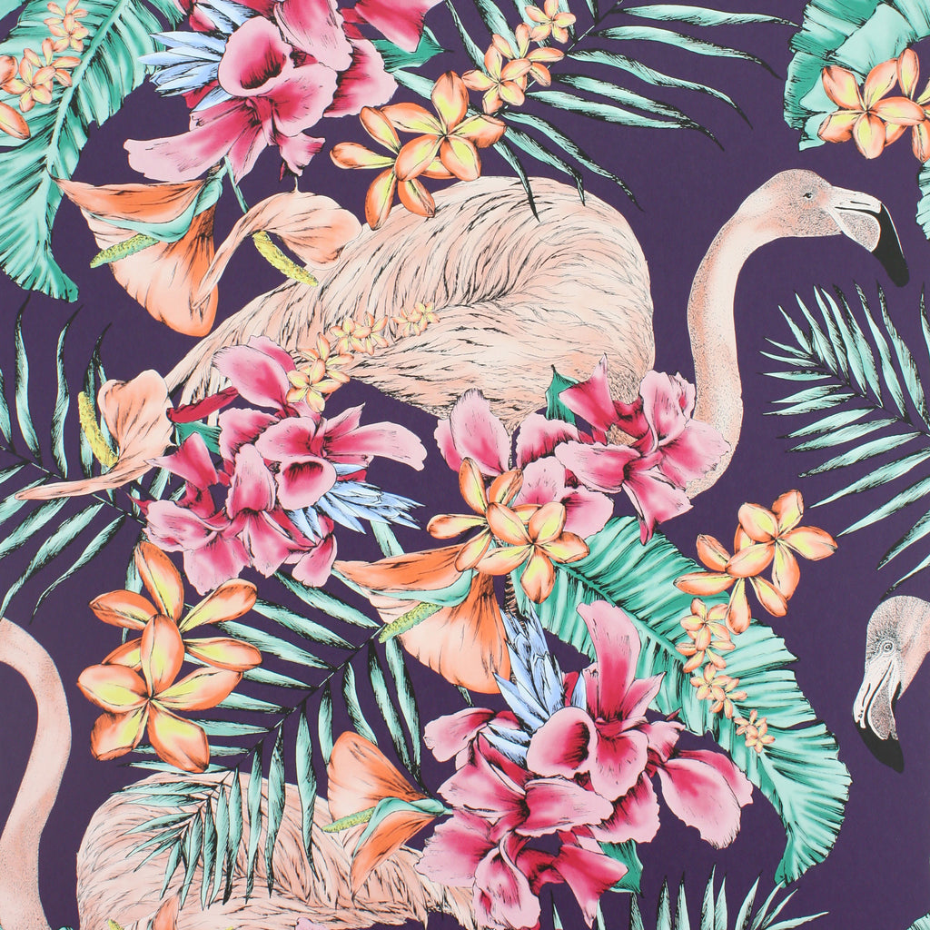 Flamingo Club Wallpaper W6800-06