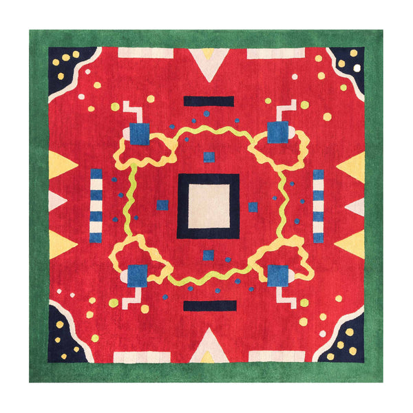India Rug by George J. Sowden