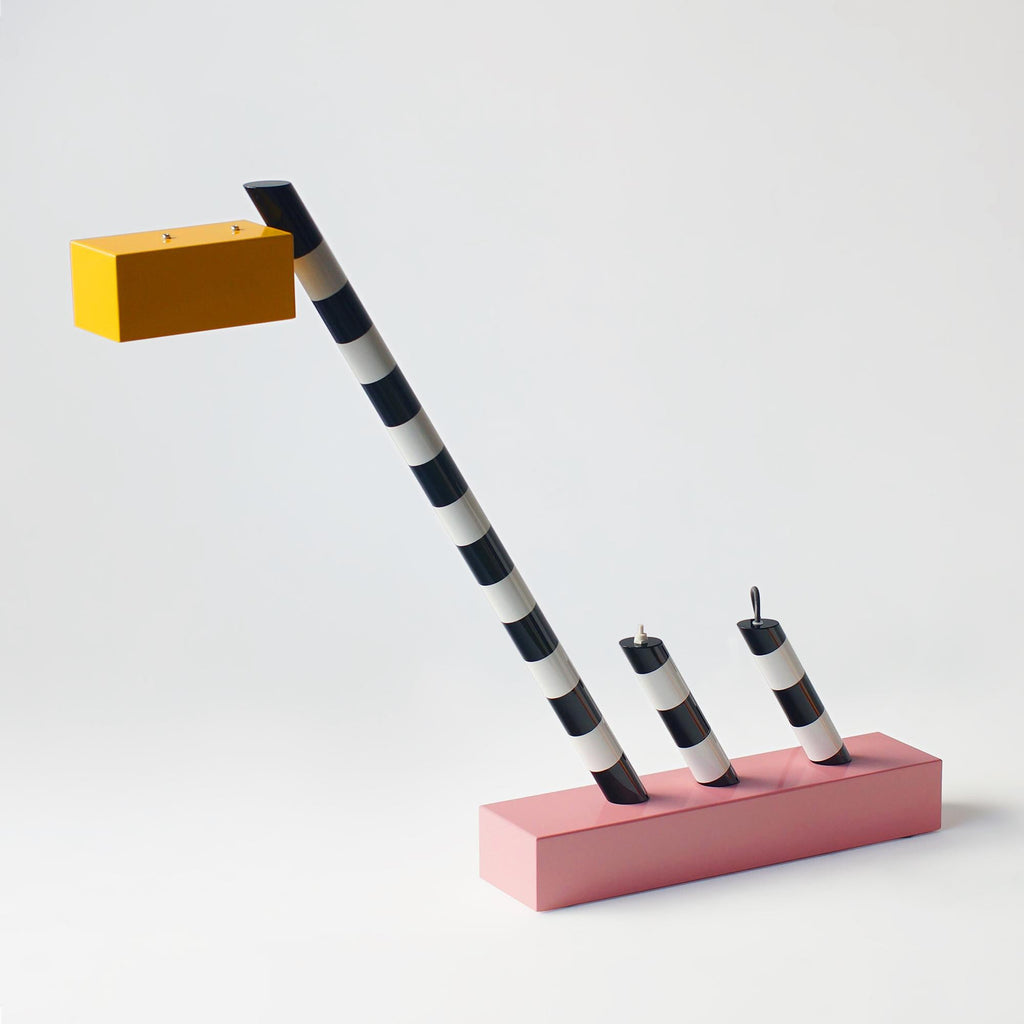 Memphis Milano 'Oceanic' Table Lamp by Michele De Lucchi Detail Mood