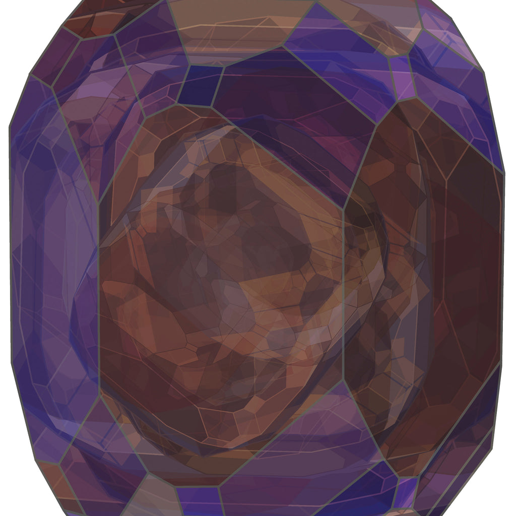 Moooi Carpets Crystal Rug - Purple by Ingimar Einarsson Detail
