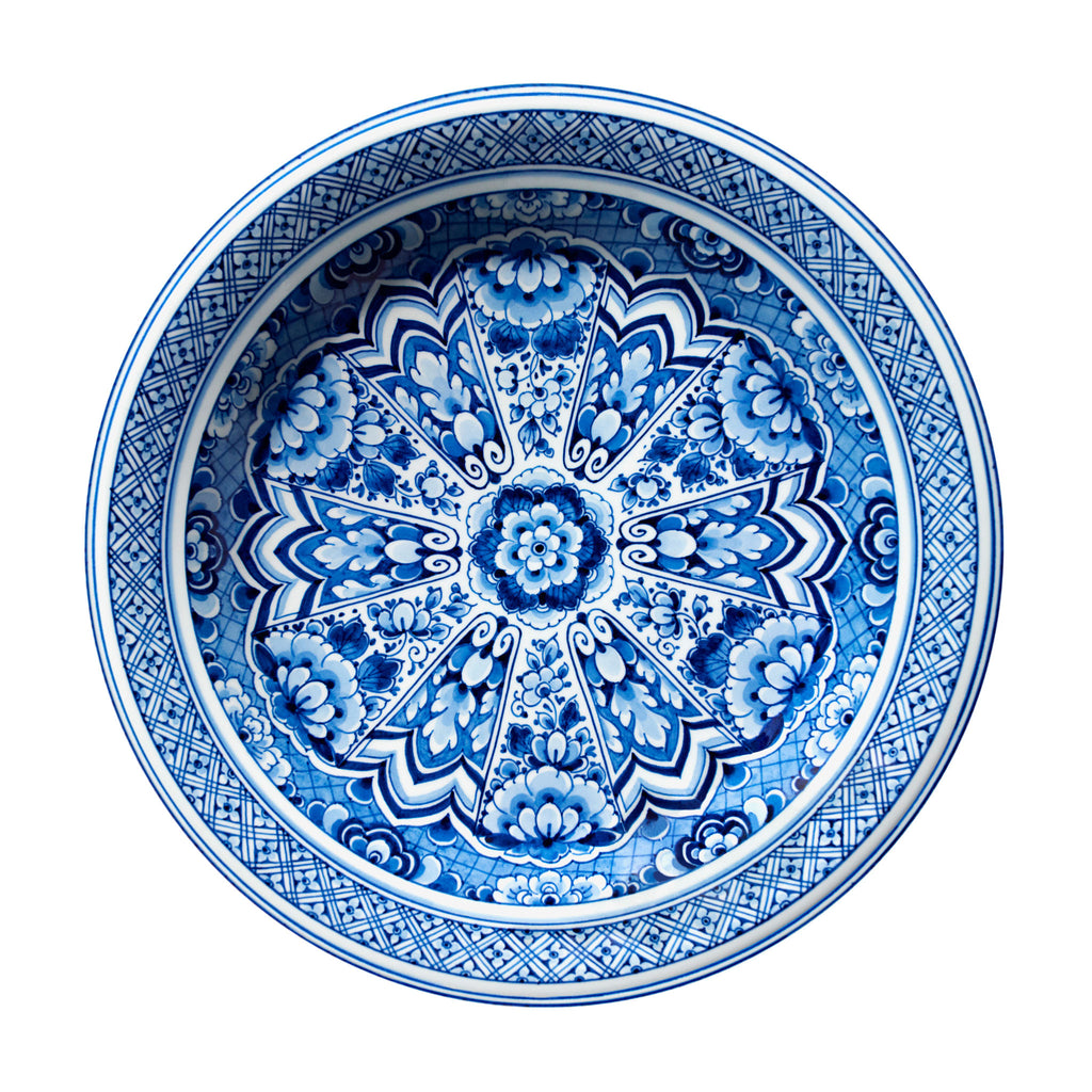 Delft Blue Plate Rug by Marcel Wanders