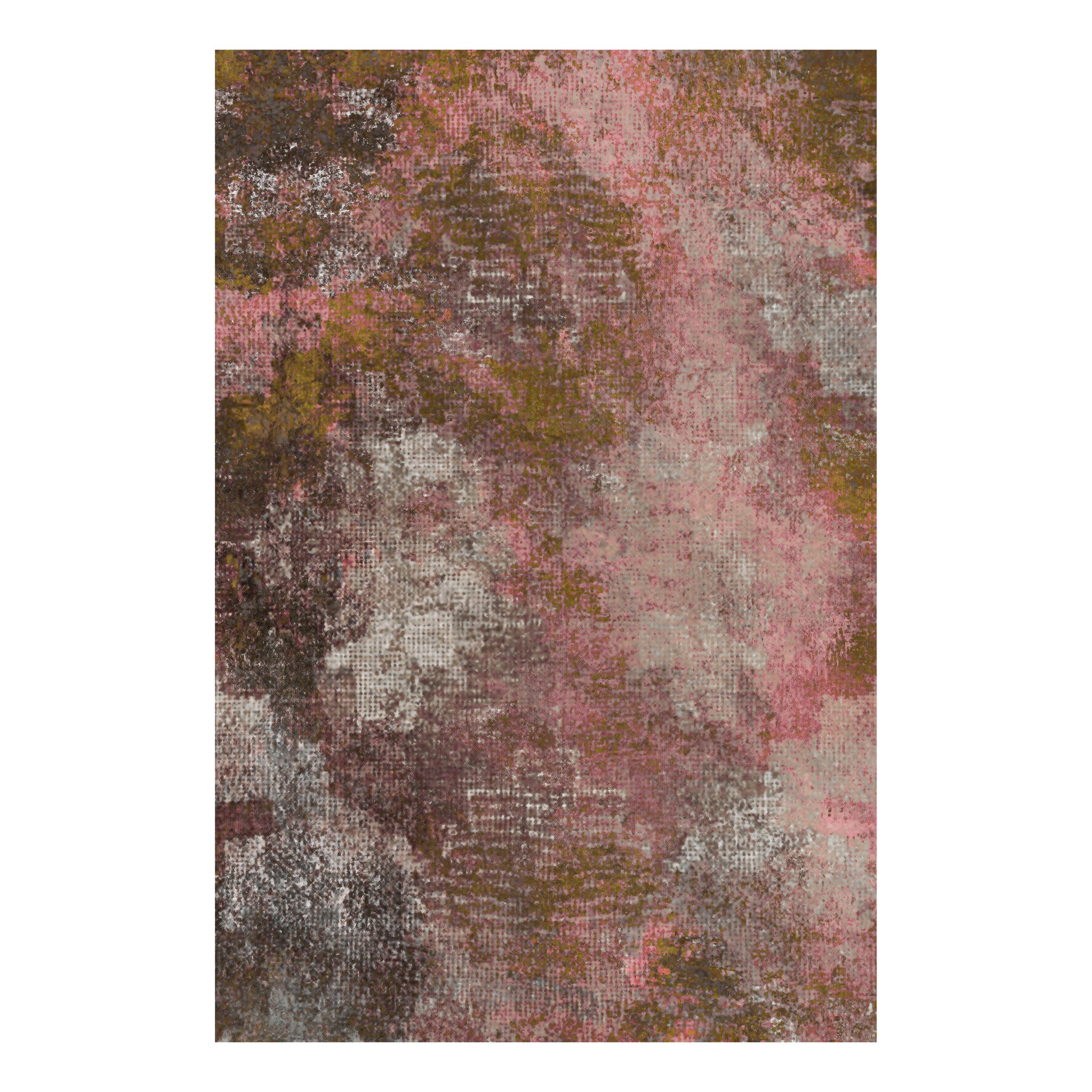 Moooi Carpets 'Erosion Rosegold' Rectangle Rug