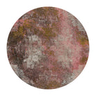 Moooi Carpets 'Erosion Rosegold' Round Rug