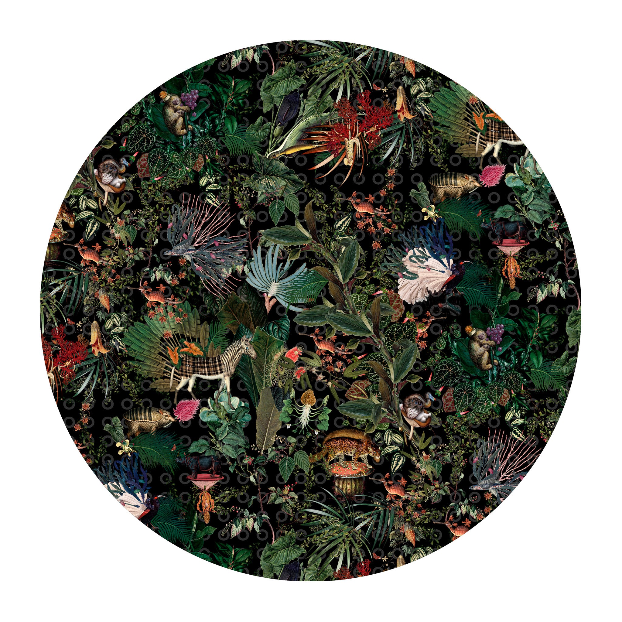 Moooi Carpets Extinct Animals / Menagerie Round Rug Ø350cm