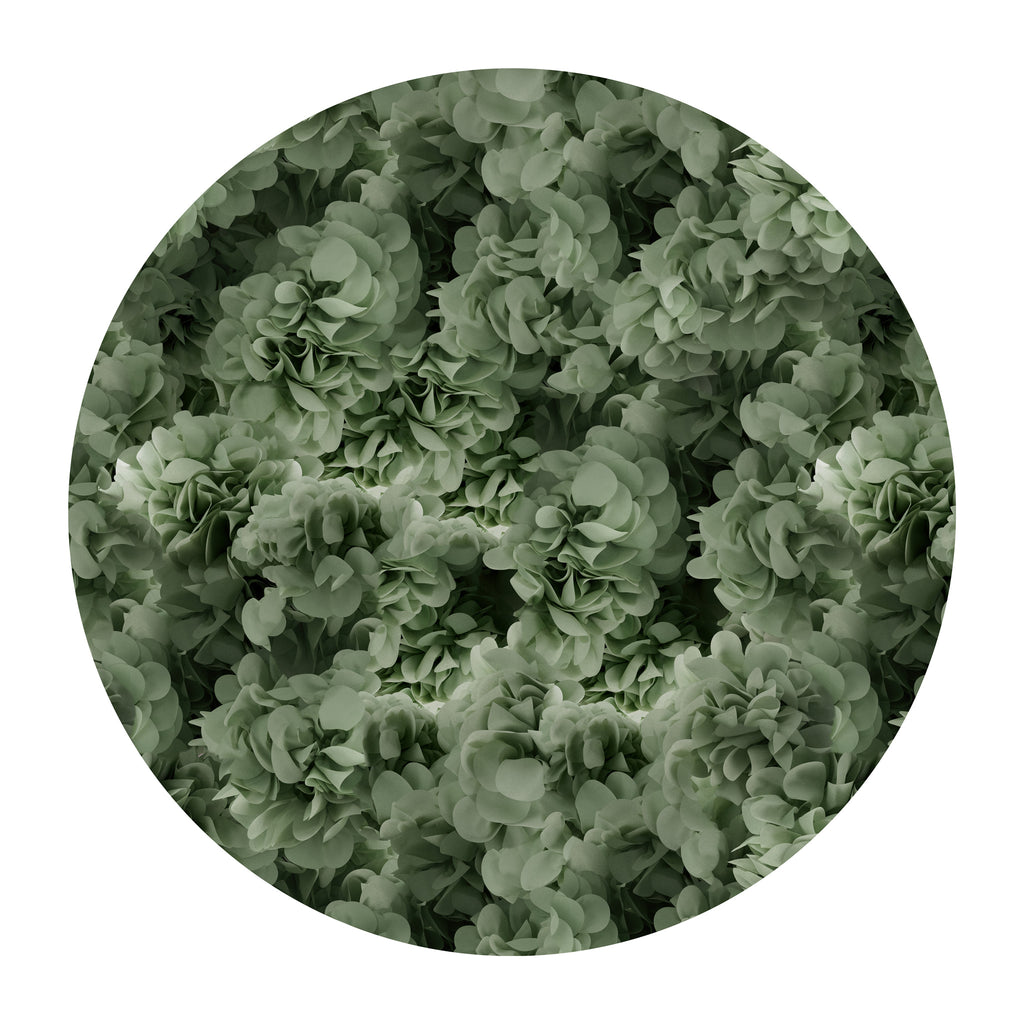 Moooi Carpets 'Hortensia' Green Round Rug