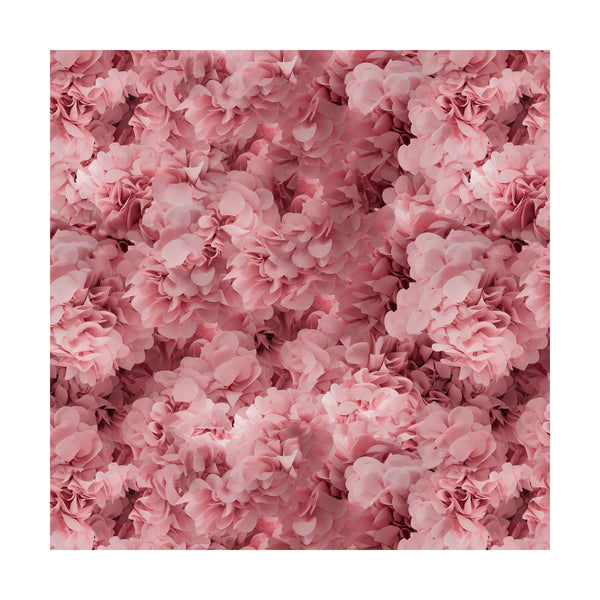 Hortensia Pink Square Rug