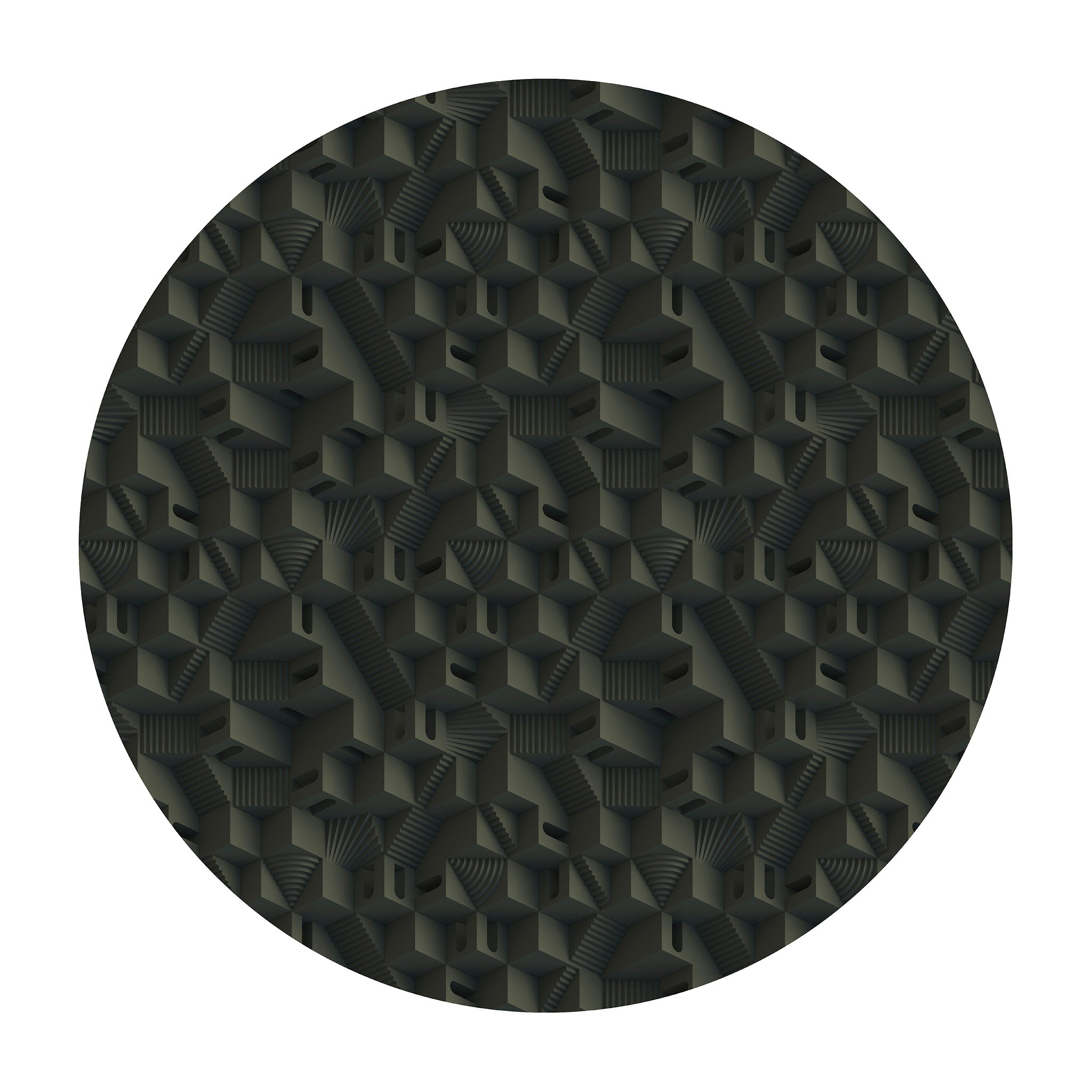 Moooi Carpets Maze Round Rug - Tical by Note