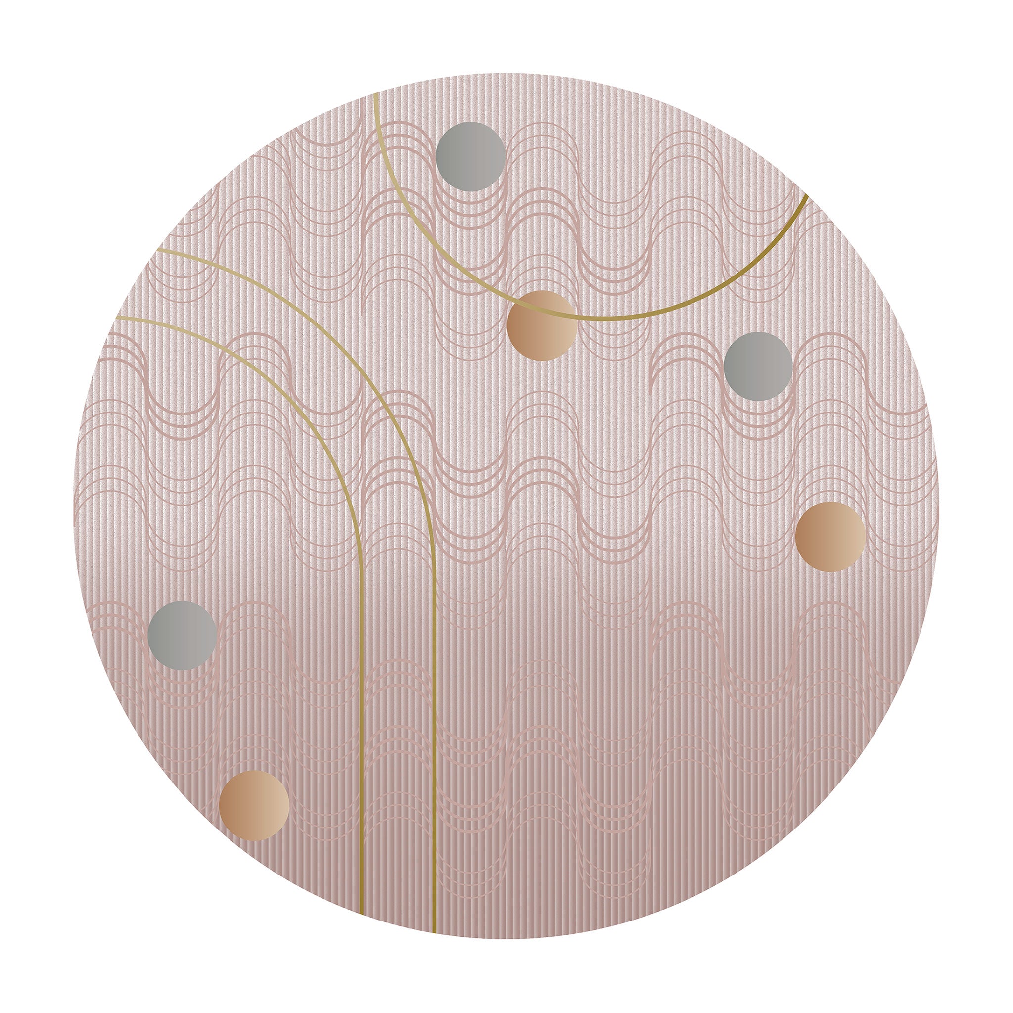 Moooi Carpets Swell Rose Quartz Rug by Mae Engelgeer