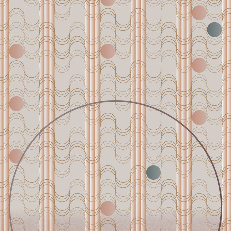 Moooi Carpets Swell Sunstone Rug by Mae Engelgeer Detail