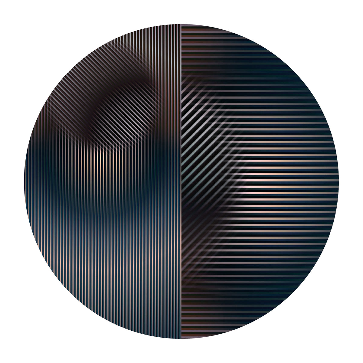 Moooi Carpets 'Trichroic Hoxton' Round Rug by Rive Roshan – Jane ...