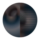 Moooi Carpets 'Trichroic Hoxton' Round Rug by Rive Roshan