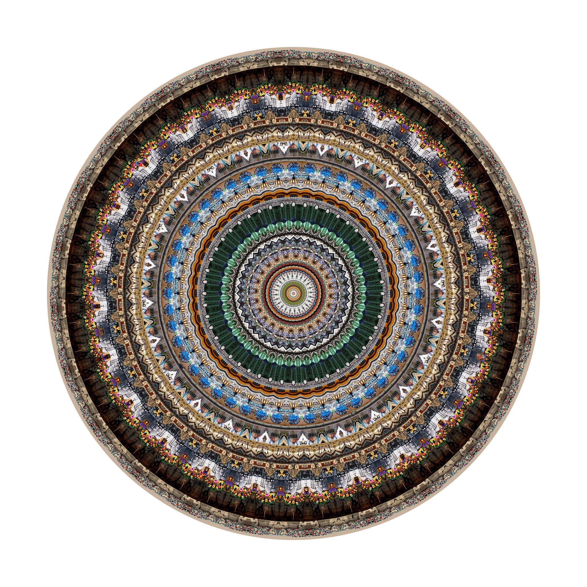 Moooi Carpets Urban Mandalas / Mexico City February 2016 Rug