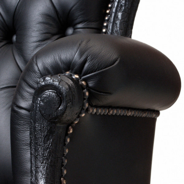 Moooi Smoke Armchair by Maarten Baas Arm Detail