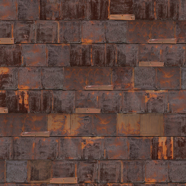 NLXL LAB Rusted Metal Wallpaper by Piet Hein Eek Brown