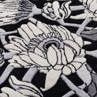 Withered Flowers Rug Detail