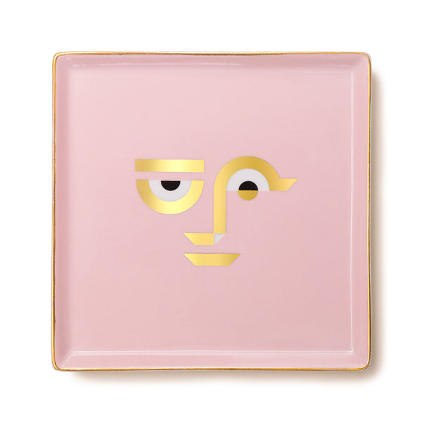 Apollo Li Ceramic Tray - Pink