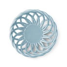 Octaevo 'Sicilia' Ceramic Basket - Small Light Blue Top