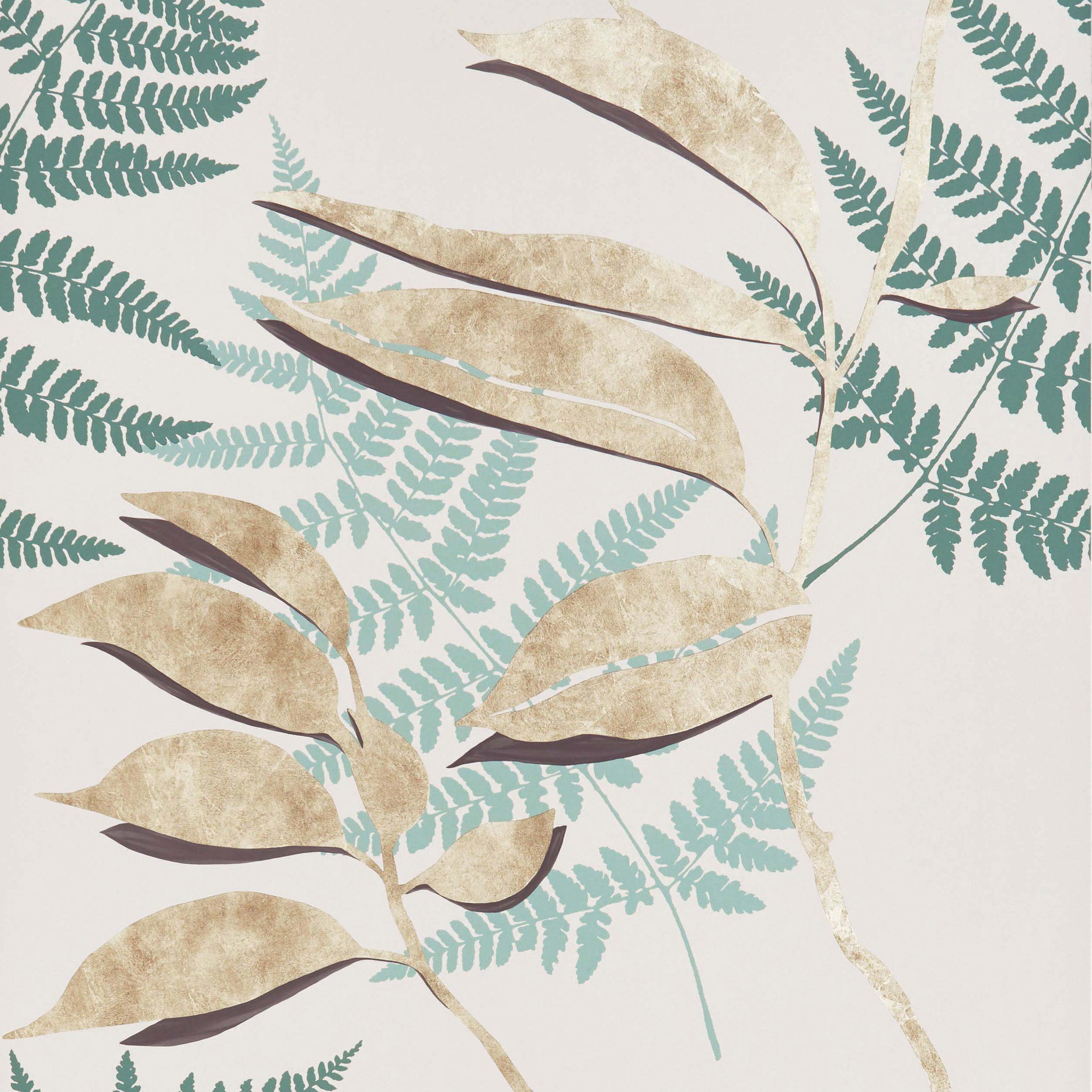 Osborne & Little 'Feuille D'or' Wallpaper W7331-04