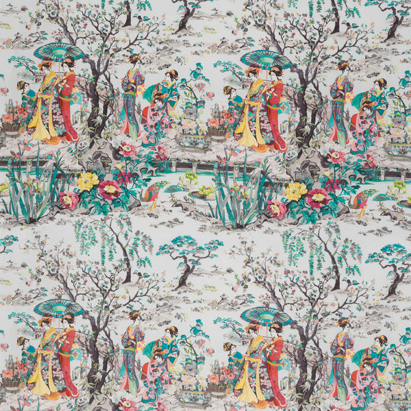 Osborne & Little Japanese Garden Fabric F7015-02