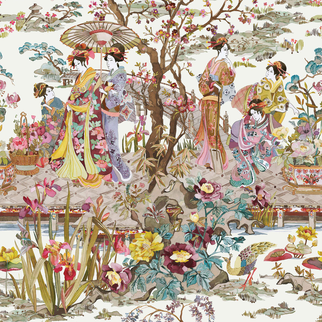 Osborne & Little 'Japanese Garden' Wallpaper W7024-03