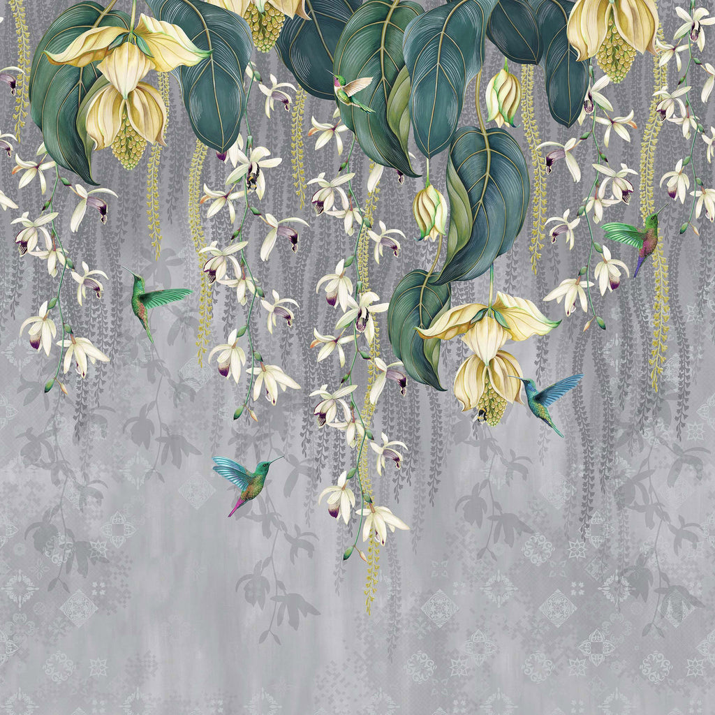 Osborne & Little 'Trailing Orchid' Wallpaper W7334-02