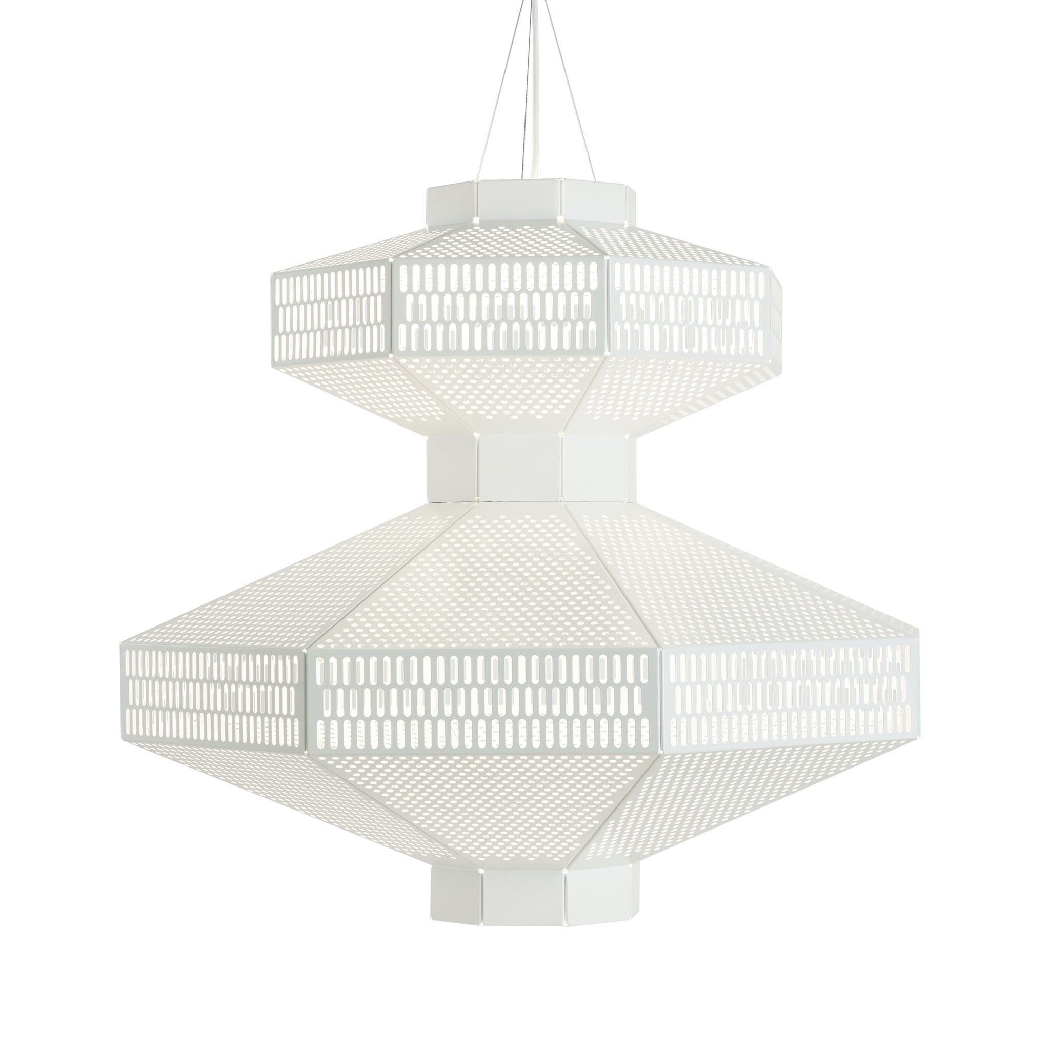 Parachilna 'Ma-Rock T GR' Pendant Lamp by Jaime Hayon White