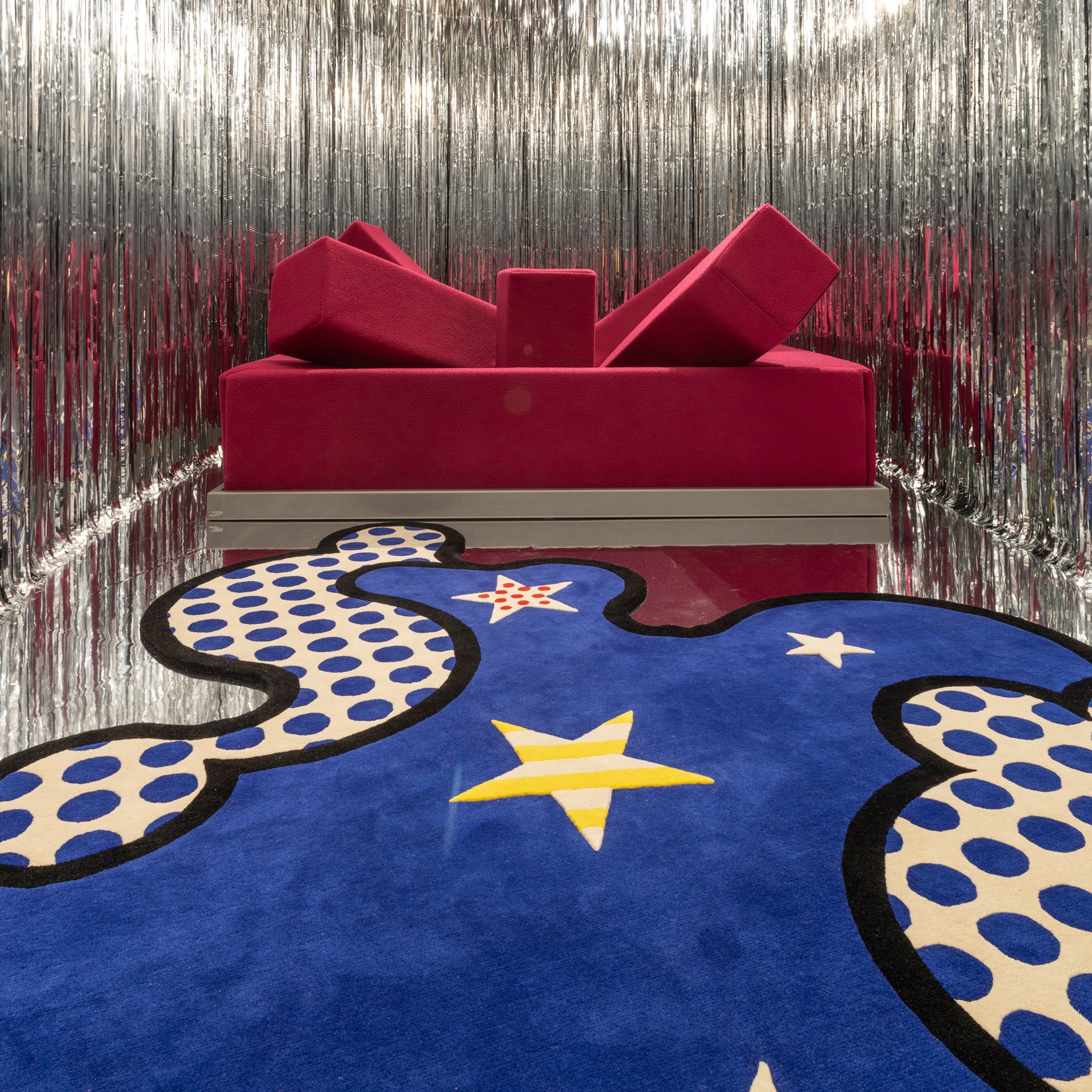 Poltronova Tappeto 'Cielo' Sky Rug Milan Design Week